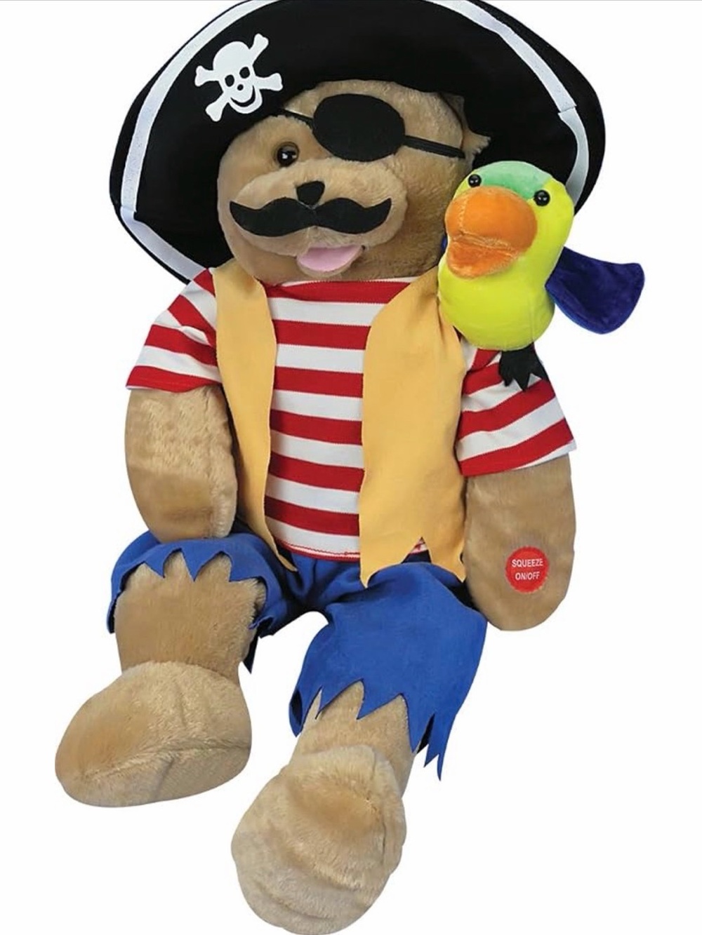 Chantilly Lane 19" Captain Salty and Pepper Duet Sings "Hot Hot Hot"